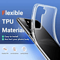 Pikkukuva 4 / 5: Samsung S22 Iskunvaimennin Silicone Case Simple Transparent