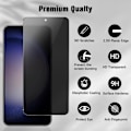 Miniatyrbild 2 av 8: Samsung S24 Plus Privacy Härdat glas 0.26mm 2.5D 9H