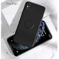 Miniatyrbillede 1 af 3: iPhone XR stødsikkert cover med ringholder CamShield Grön