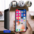 Miniatyrbild 4 av 6: 2-PACK Huawei P30 Privacy Härdat glas 0.26mm 2.5D 9H Transparent