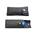 Miniatyrbillede 1 af 4: Elegant og glat brilleetui Retro Black one size