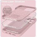 Pikkukuva 3 / 6: iPhone 11 Pro Max kumitettu mattapinkki kuoren neste - vaaleanpunainen