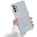 Pikkukuva 1 / 4: Ohut iskunkestävä kännykkäkuori korttipaikalla Samsung A13 4G Transparent