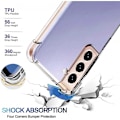 Pikkukuva 2 / 5: Samsung S22 Plus iskuja vaimentava silikonikotelo Shockr Transparent