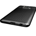 Miniatyrbillede 4 af 8: Xiaomi Poco X3 NFC stødsikkert slankt cover FullCarbon V4 Black