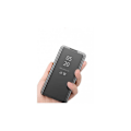Pikkukuva 3 / 8: Samsung S22 Plus Flip Case Clear View Seisova V2 Rocket Black