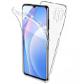 Miniatyrbillede 1 af 4: 360° fuld dækning og stødabsorberende cover Samsung A12 5G Transparent