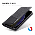 Miniatyrbild 6 av 7: Huawei P30 Pro Elegant Fodral i PU-Läder med RFID Block Svart