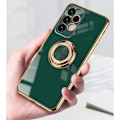 Pikkukuva 2 / 9: Samsung A33 5G tyylikäs ja iskunkestävä kotelo Flawless sormustelineellä Rosa