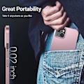 Pikkukuva 6 / 6: iPhone 13 Ultratunn Gummibelagd Mattsvart Skal Basic V2 Pink gold
