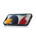 Miniatyrbillede 8 af 8: iPhone 13 mobilcover med kortholder Retro V4 Svart