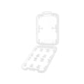 Miniatyrbild 1 av 3: Fodral till Minneskort SD/MS/SDHC/SDXC Transparent