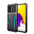 Pikkukuva 1 / 7: Samsung A52 / A52s 4G / 5G Iskunkestävä kansi korttipaikalla Solid V2 Black