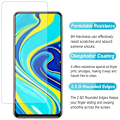 Miniatyrbillede 4 af 5: Xiaomi Redmi Note 9 Hærdet glas 0,26mm 2,5D 9H Transparent