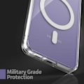 Miniatyrbild 6 av 6: Samsung S24 Plus Transparent Stötdämpande Skal MagSafe-Kompatibelt