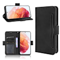 Miniatyrbillede 1 af 8: Samsung S24 Plus pung etui PU læder 6-LOMMES Winston V3