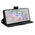 Miniatyrbillede 7 af 7: Google Pixel 7 pung etui PU læder 6-LOMMES Winston V3 Black