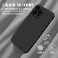 Miniatyrbild 2 av 5: iPhone 11 Pro Gummibelagd Mattsvart Skal Kameraskydd Liquid - Svart