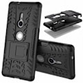 Pikkukuva 1 / 4: Xperia XZ3 Iskunkestävä suojus Active Supportilla Black