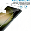 Miniatyrbild 3 av 6: 2-PACK Samsung S23 Plus Härdat glas 0.26mm 2.5D 9H Transparent