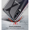 Miniatyrbillede 4 af 5: Samsung A70 stødabsorberende silikonecover Enkelt Transparent