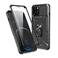 Pikkukuva 1 / 9: iPhone 14 Pro Max Comprehensive Premium 3D -kotelo ThreeSixty CamShield Black
