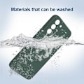 Miniatyrbild 5 av 7: Samsung S23 Plus Gummibelagd Mattgrönt Skal Kameraskydd Liquid - Grön