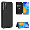 Pikkukuva 1 / 9: Huawei P Smart 2021 Flip Case -korttipaikka CarbonDreams Black