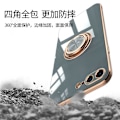Miniatyrbillede 2 af 7: iPhone 7 Plus / 8 Plus Elegant & stødsikkert cover med ringholder fejlfri Svart