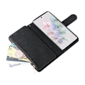 Miniatyrbillede 4 af 8: Google Pixel 6A multifunktionelt pung etui Lynlås 8-lomme Black