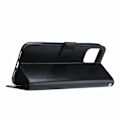 Miniatyrbillede 2 af 3: iPhone 11 Pung Etui PU Læder 4 RUMM Black