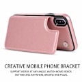 Pikkukuva 6 / 7: iPhone XS Max -iskunkestävä kotelo, 3-taskuinen Flippr Rose Gold -korttikotelo Pink gold