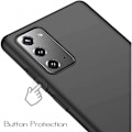 Pikkukuva 3 / 6: Samsung Note 20 Ultraohut kumipinnoitettu mattamusta Cover Basic V2 Black