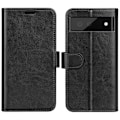 Pikkukuva 6 / 6: Google Pixel 6A Wallet Case PU-nahkainen 4-POCKET Black