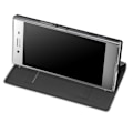 Miniatyrbillede 6 af 8: Xperia XZ1 Flip Case Skin Pro med kortrum Svart