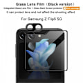 Miniatyrbild 2 av 7: Samsung Z Flip 5 5G Skydd Linsskydd Kameraskydd Fullframe