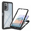 Miniatyrbild 1 av 6: Redmi Note 10 Pro 4G Heltäckande Premium 3D Skal ThreeSixty Svart