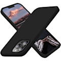 Pikkukuva 1 / 6: iPhone 11 Pro kuminen mattamusta silikonikuori Black