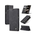 Miniatyrbild 1 av 6: Samsung A14 5G/4G Elegant Flipfodral CaseMe 3-FACK Svart
