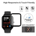 Miniatyrbillede 2 af 3: 2-PACK Amazfit GTS 3 FullFrame 3D hærdet glas 0,26 mm 9H Transparent