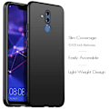 Miniatyrbild 4 av 6: Huawei Mate 20 Lite Ultratunt Mattsvart Skal Basic V2 Svart