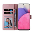 Miniatyrbillede 2 af 7: Samsung A33 5G Trendy Pung-etui Sparkle 4-RUMMET Pink