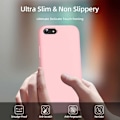 Pikkukuva 7 / 8: Kuminen iskunkestävä kotelo iPhone 7 / 8 / SE2 / SE3 - vaaleanpunainen