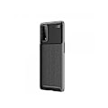 Miniatyrbillede 1 af 2: Huawei P Smart 2021 Shockproof Slim Cover FullCarbon V4 Black