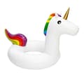 Upplåsbar Badmadrass Unicorn Vit