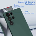Pikkukuva 3 / 6: Samsung S24 Ultra Kuminen Matt Green Shell Liquid - vihreä