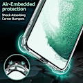 Miniatyrbillede 3 af 10: Samsung S21 Plus Transparent stødabsorberende cover MagSafe-kompatibel Transparent