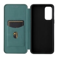 Pikkukuva 5 / 7: OnePlus Nord 2 5G Flip Case -korttipaikka CarbonDreams Grön