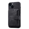 Miniatyrbild 5 av 6: iPhone 13 Stöttåligt Premium Skal RFID 7-FACK Solid V6 Nordcell™ Svart