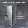 Miniatyrbillede 3 af 4: Samsung S20 Ultra Full Coverage Premium Cover Glassback V4 Transparent